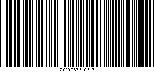 Código de barras (EAN, GTIN, SKU, ISBN): '7.899.766.510.617'