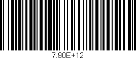 Código de barras (EAN, GTIN, SKU, ISBN): '7.90E+12'