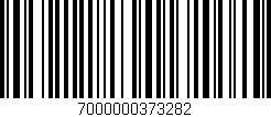 Código de barras (EAN, GTIN, SKU, ISBN): '7000000373282'