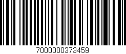 Código de barras (EAN, GTIN, SKU, ISBN): '7000000373459'