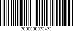 Código de barras (EAN, GTIN, SKU, ISBN): '7000000373473'