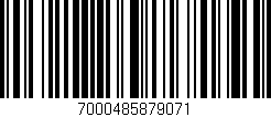 Código de barras (EAN, GTIN, SKU, ISBN): '7000485879071'