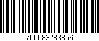 Código de barras (EAN, GTIN, SKU, ISBN): '700083283856'