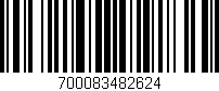 Código de barras (EAN, GTIN, SKU, ISBN): '700083482624'