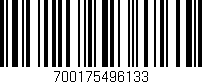 Código de barras (EAN, GTIN, SKU, ISBN): '700175496133'