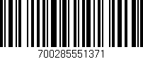 Código de barras (EAN, GTIN, SKU, ISBN): '700285551371'