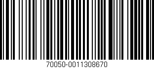 Código de barras (EAN, GTIN, SKU, ISBN): '70050-0011308670'