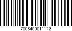 Código de barras (EAN, GTIN, SKU, ISBN): '7006409811172'