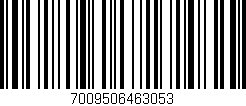 Código de barras (EAN, GTIN, SKU, ISBN): '7009506463053'
