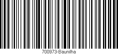 Código de barras (EAN, GTIN, SKU, ISBN): '700973-Baunilha'