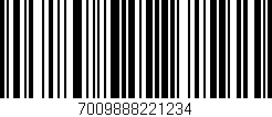 Código de barras (EAN, GTIN, SKU, ISBN): '7009888221234'