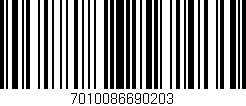 Código de barras (EAN, GTIN, SKU, ISBN): '7010086690203'
