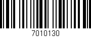 Código de barras (EAN, GTIN, SKU, ISBN): '7010130'