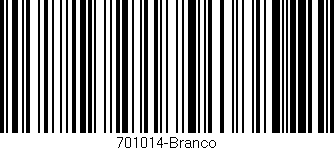 Código de barras (EAN, GTIN, SKU, ISBN): '701014-Branco'