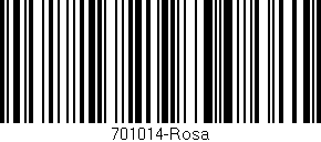 Código de barras (EAN, GTIN, SKU, ISBN): '701014-Rosa'