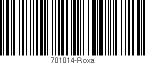 Código de barras (EAN, GTIN, SKU, ISBN): '701014-Roxa'
