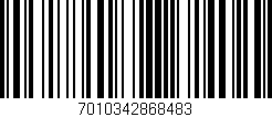 Código de barras (EAN, GTIN, SKU, ISBN): '7010342868483'