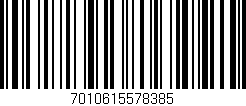 Código de barras (EAN, GTIN, SKU, ISBN): '7010615578385'