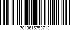 Código de barras (EAN, GTIN, SKU, ISBN): '7010615753713'