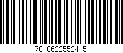 Código de barras (EAN, GTIN, SKU, ISBN): '7010622552415'