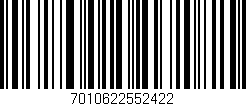 Código de barras (EAN, GTIN, SKU, ISBN): '7010622552422'