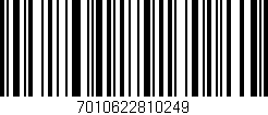 Código de barras (EAN, GTIN, SKU, ISBN): '7010622810249'