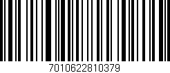 Código de barras (EAN, GTIN, SKU, ISBN): '7010622810379'