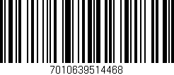 Código de barras (EAN, GTIN, SKU, ISBN): '7010639514468'