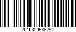 Código de barras (EAN, GTIN, SKU, ISBN): '7010639566252'