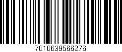 Código de barras (EAN, GTIN, SKU, ISBN): '7010639566276'