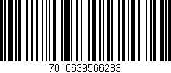 Código de barras (EAN, GTIN, SKU, ISBN): '7010639566283'