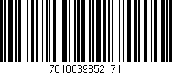 Código de barras (EAN, GTIN, SKU, ISBN): '7010639852171'