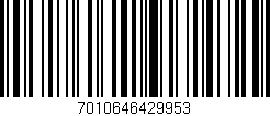 Código de barras (EAN, GTIN, SKU, ISBN): '7010646429953'