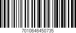 Código de barras (EAN, GTIN, SKU, ISBN): '7010646450735'