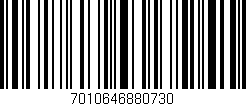 Código de barras (EAN, GTIN, SKU, ISBN): '7010646880730'