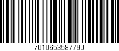 Código de barras (EAN, GTIN, SKU, ISBN): '7010653587790'