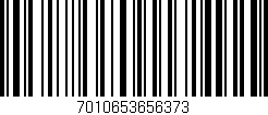 Código de barras (EAN, GTIN, SKU, ISBN): '7010653656373'