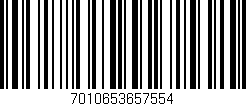 Código de barras (EAN, GTIN, SKU, ISBN): '7010653657554'