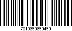 Código de barras (EAN, GTIN, SKU, ISBN): '7010653659459'