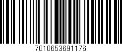Código de barras (EAN, GTIN, SKU, ISBN): '7010653691176'