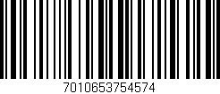 Código de barras (EAN, GTIN, SKU, ISBN): '7010653754574'