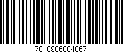 Código de barras (EAN, GTIN, SKU, ISBN): '7010906884867'