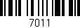 Código de barras (EAN, GTIN, SKU, ISBN): '7011'