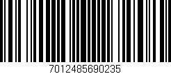 Código de barras (EAN, GTIN, SKU, ISBN): '7012485690235'