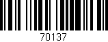 Código de barras (EAN, GTIN, SKU, ISBN): '70137'