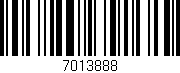 Código de barras (EAN, GTIN, SKU, ISBN): '7013888'
