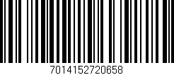 Código de barras (EAN, GTIN, SKU, ISBN): '7014152720658'