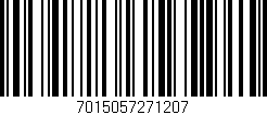 Código de barras (EAN, GTIN, SKU, ISBN): '7015057271207'