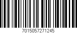 Código de barras (EAN, GTIN, SKU, ISBN): '7015057271245'