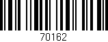Código de barras (EAN, GTIN, SKU, ISBN): '70162'